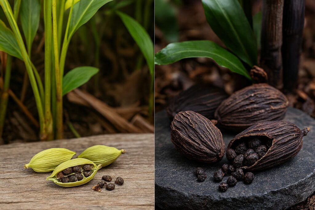 Roheline ja must kardemon Roheline ja must kardemon