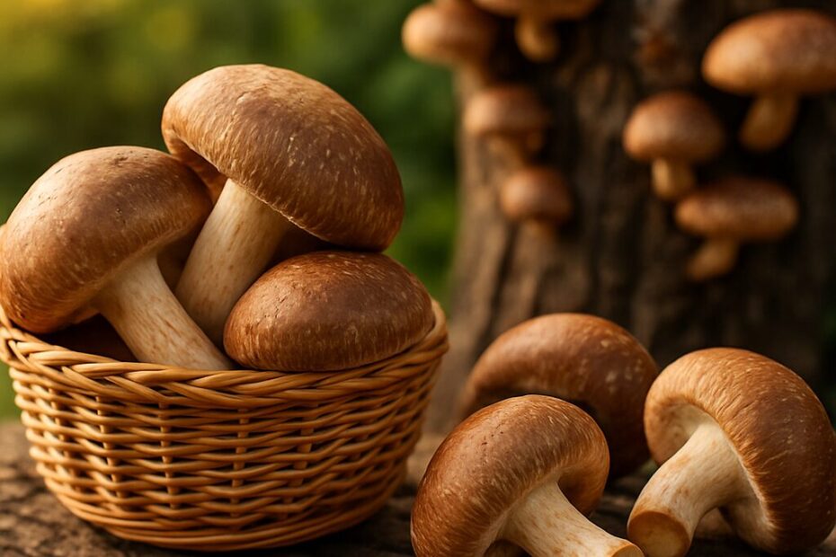 Shiitake seen