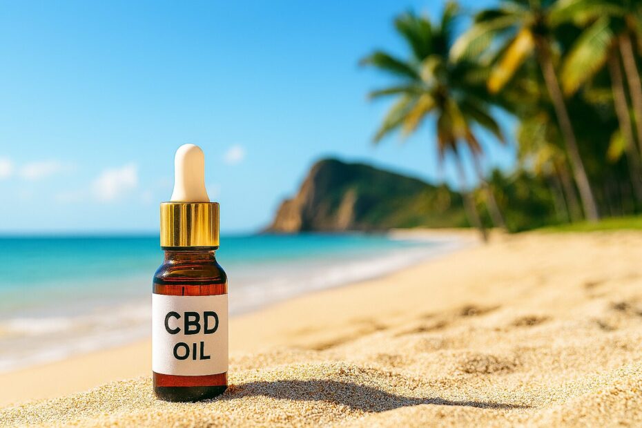 CBD õli päikesepõletuse vastu