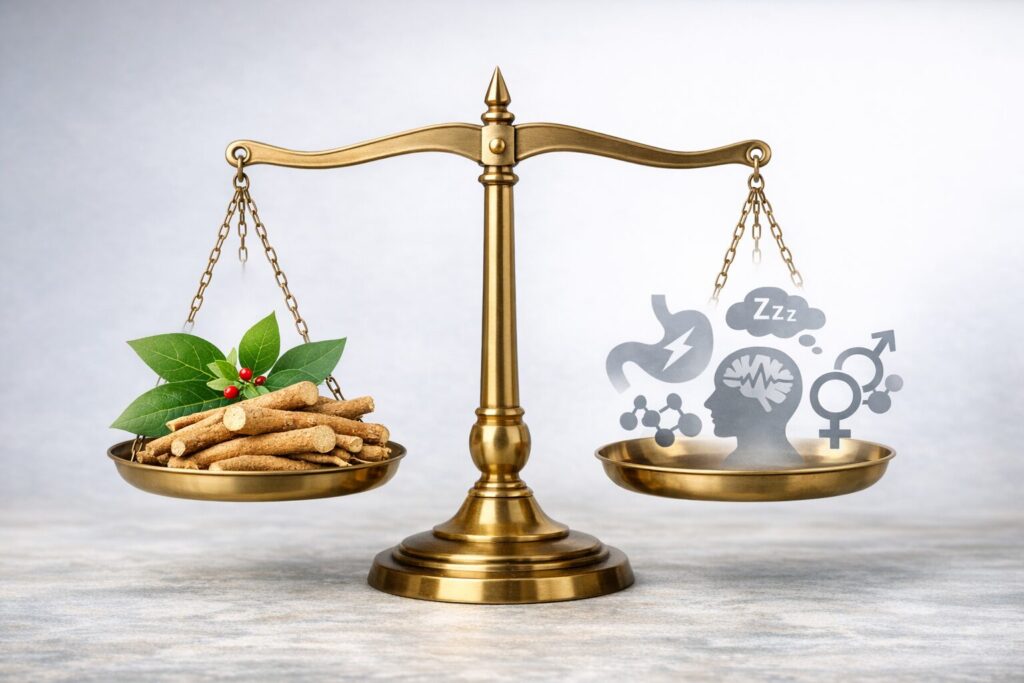 ashwagandha ohutus ja kõrvaltoimed